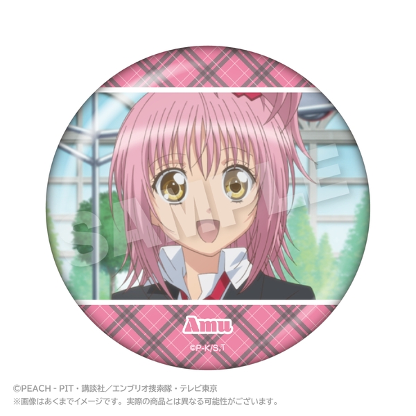 TVアニメ『しゅごキャラ！』 メモリーズちょびでか缶バッジ 日奈森あむ B