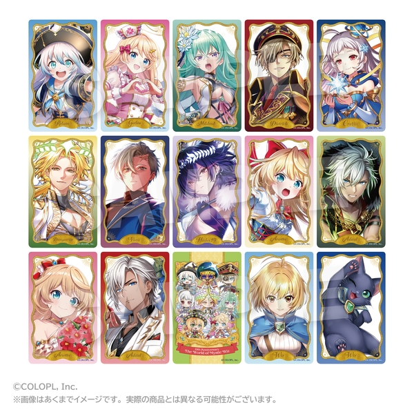 クイズRPG 魔法使いと黒猫のウィズ トレーディングアクリルカード 15個入BOX