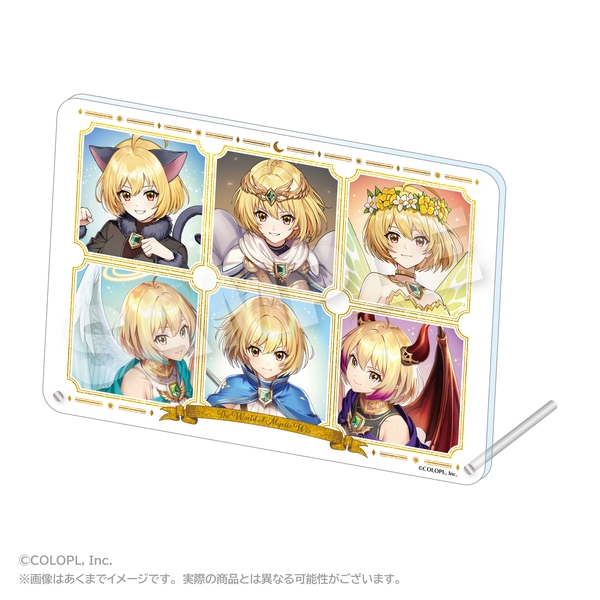 クイズRPG 魔法使いと黒猫のウィズ A5ビジュアルボード C