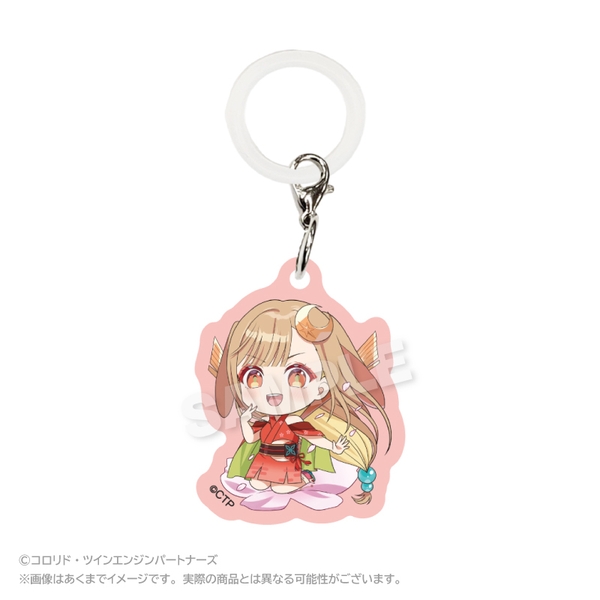 超かぐや姫！ ミニキャラアクリルチャーム かぐや