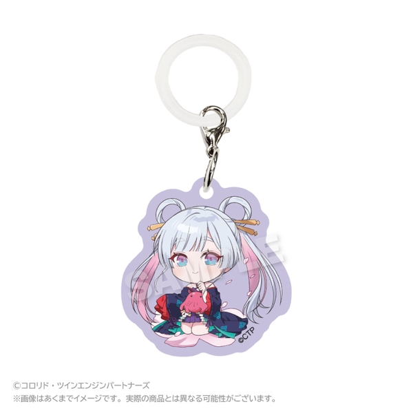 超かぐや姫！ ミニキャラアクリルチャーム 月見ヤチヨ