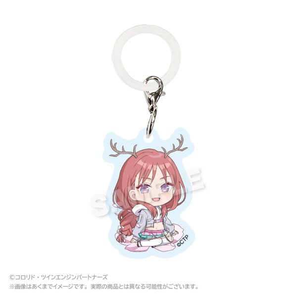 超かぐや姫！ ミニキャラアクリルチャーム 綾紬芦花