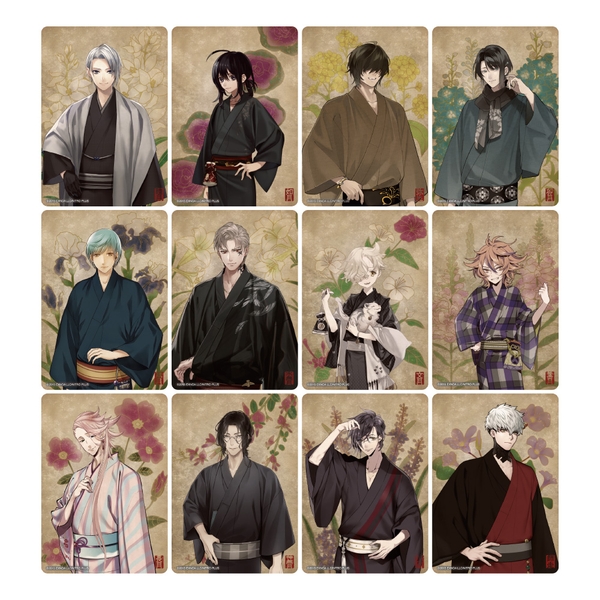 刀剣乱舞ONLINE 華こよみ絵巻(第五弾)トレーディングミニクリアカード 全12種 12個入BOX