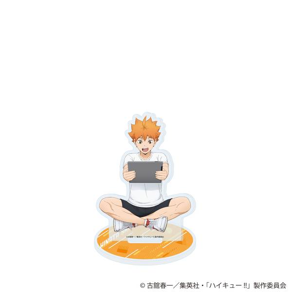 【11月予約】ハイキュー!! 描き下ろしアクリルスタンド 振り返りタイムVer. 日向翔陽 キャラグッズ 4573689757573