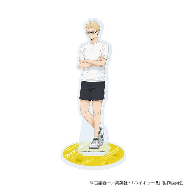 ハイキュー!! 描き下ろしアクリルコースター 振り返りタイムVer. 月島