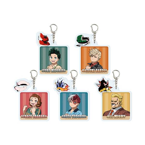 僕のヒーローアカデミア 2連アクリルキーホルダー 轟 焦凍 アメリカン