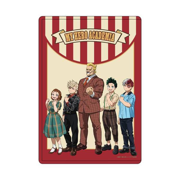 【11月予約】僕のヒーローアカデミア キャラクリアケース アメリカンレトロVer. キャラグッズ 4573689786931