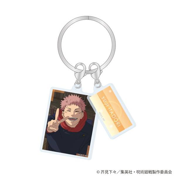 【11月予約】呪術廻戦 ２連アクリルキーホルダー Class Photo 虎杖悠仁 キャラグッズ 4573689801436