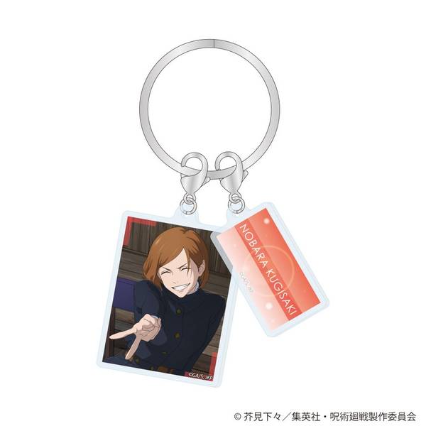 【11月予約】呪術廻戦 ２連アクリルキーホルダー Class Photo 釘崎野薔薇 キャラグッズ 4573689801450