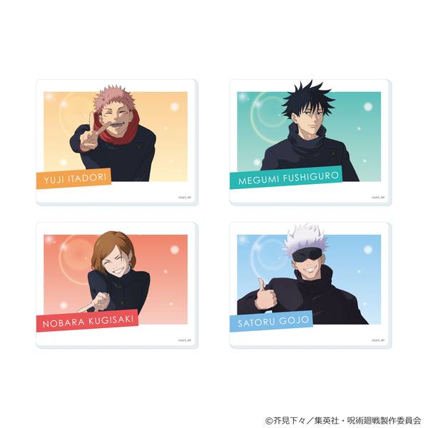 呪術廻戦 トレーディングアクリルカード Class Photo [全4種] 4個入BOX キャラグッズ 4573689827115【在庫品】