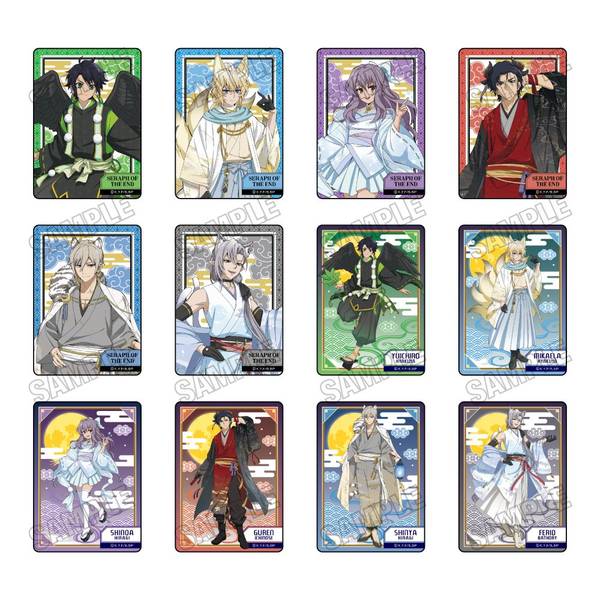 【4月予約】TVアニメ「終わりのセラフ」 描き下ろしクリアカードコレクション[百鬼夜行ver.] 12個入BOX キャラグッズ 4573699533785