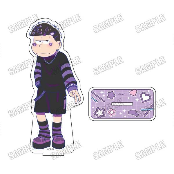 【4月予約】TVアニメ「おそ松さん」 描き下ろしBIGアクリルスタンド[デコラver.]-4一松 キャラグッズ 4573699535932