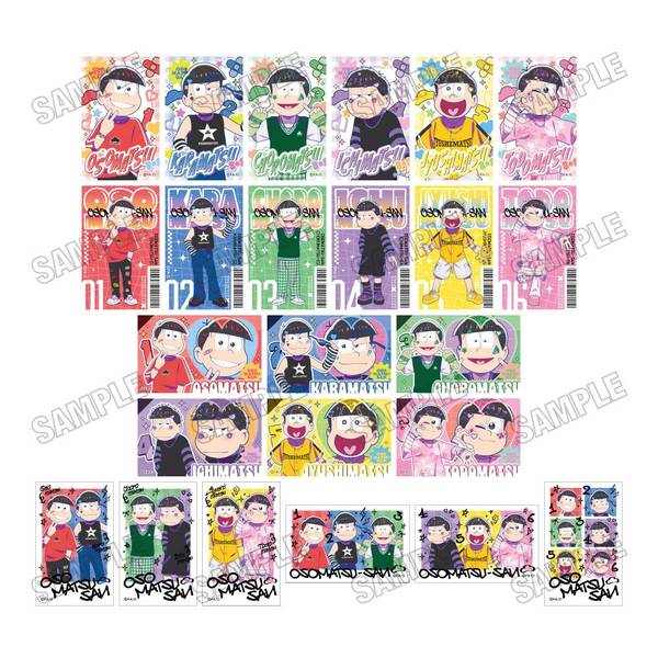 【4月予約】TVアニメ「おそ松さん」 描き下ろしミニフォトカードコレクション[デコラver.] 12個入BOX キャラグッズ 4573699536052