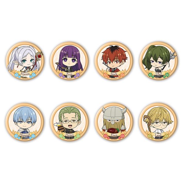 【4月予約】TVアニメ『葬送のフリーレン』 トレーディング缶バッジ 全8種 8個入BOX キャラグッズ 4573699582547