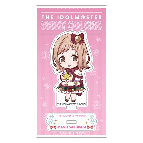【4月予約】アイドルマスター シャイニーカラーズ ミニキャラアクリルスタンド_櫻木真乃 スノーマジックver. キャラグッズ 4573699584442