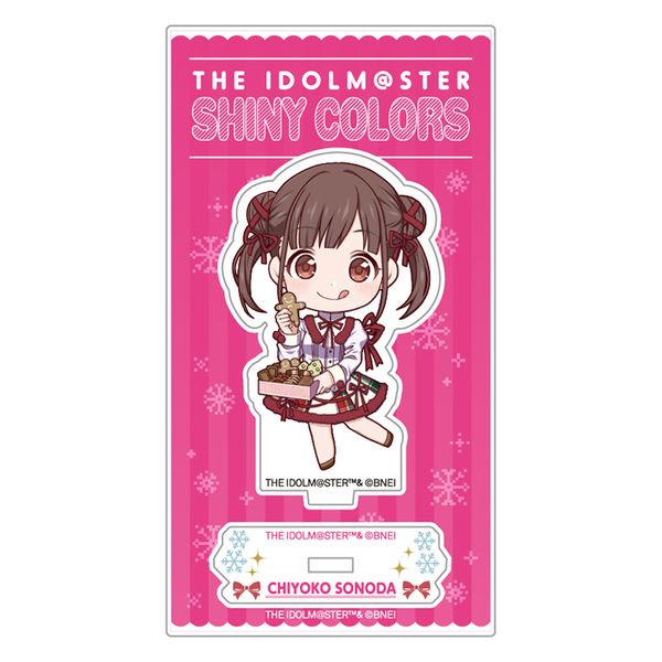 【4月予約】アイドルマスター シャイニーカラーズ ミニキャラアクリルスタンド_園田智代子 スノーマジックver. キャラグッズ 4573699584480