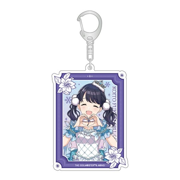 【4月予約】アイドルマスター シャイニーカラーズ アクリルキーホルダー_福丸小糸 スノーマジックver. キャラグッズ 4573699584596