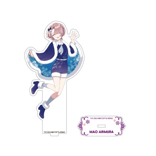 【6月予約】学園アイドルマスター 描き下ろしアクリルスタンド_有村麻央 初星パラダイスver. キャラグッズ 4573699585968