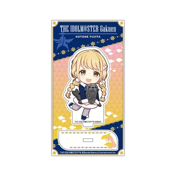【6月予約】学園アイドルマスター ミニキャラアクリルスタンド_藤田ことね 初星パラダイスver. キャラグッズ 4573699586095