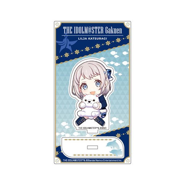 【6月予約】学園アイドルマスター ミニキャラアクリルスタンド_葛城リーリヤ 初星パラダイスver. キャラグッズ 4573699586118