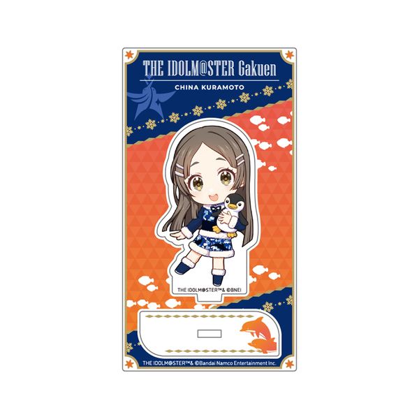 【6月予約】学園アイドルマスター ミニキャラアクリルスタンド_倉本千奈 初星パラダイスver. キャラグッズ 4573699586125
