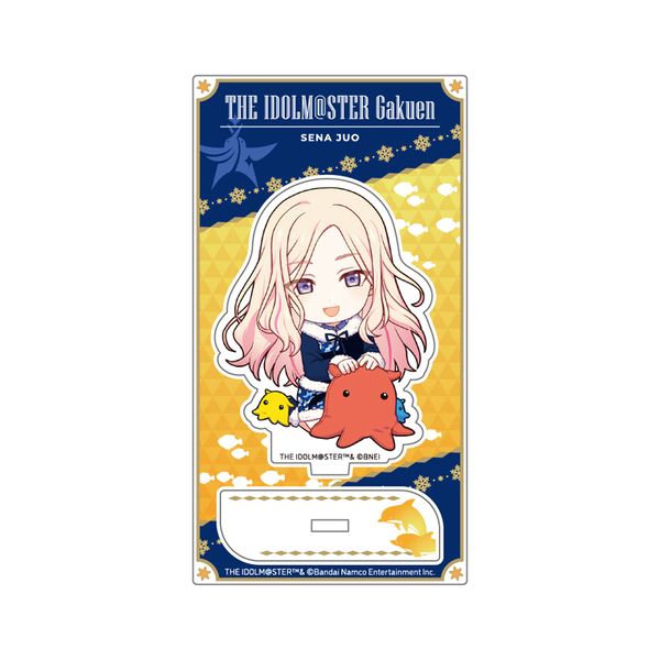 【6月予約】学園アイドルマスター ミニキャラアクリルスタンド_十王星南 初星パラダイスver. キャラグッズ 4573699586156