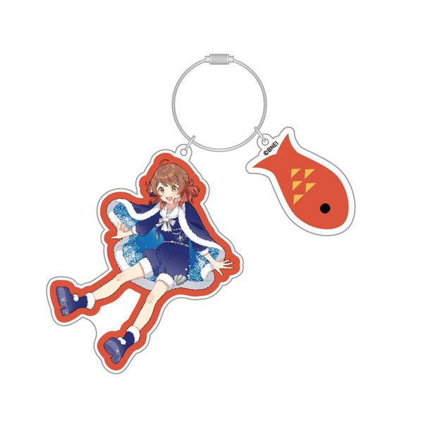 【6月予約】学園アイドルマスター アクリルキーホルダー_花海佑芽 初星パラダイスver. キャラグッズ 4573699586286