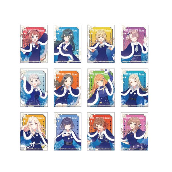 【6月予約】学園アイドルマスター トレーディングクリアカード 初星パラダイスver.(描き下ろし) 12個入BOX キャラグッズ 4573699586330