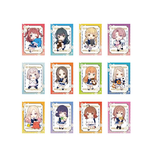 【6月予約】学園アイドルマスター トレーディングクリアカード 初星パラダイスver.(ミニキャラ) 12個入BOX キャラグッズ 4573699586354