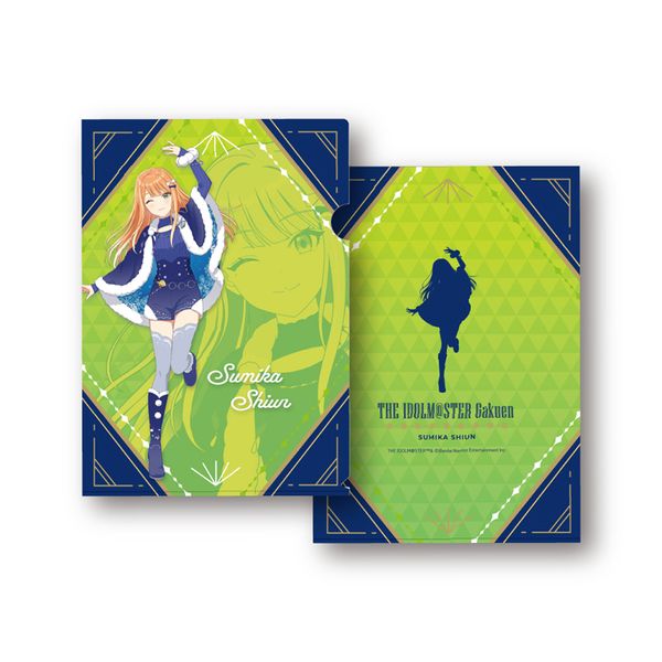 【6月予約】学園アイドルマスター クリアファイル_紫雲清夏 初星パラダイスver. キャラグッズ 4573699586446