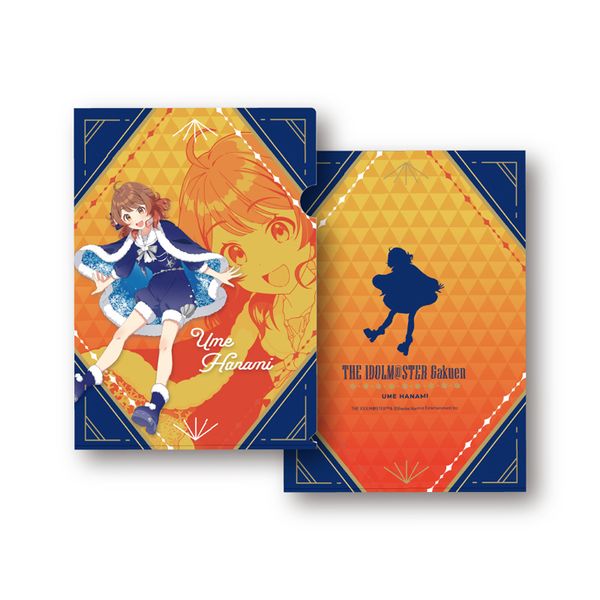 【6月予約】学園アイドルマスター クリアファイル_花海佑芽 初星パラダイスver. キャラグッズ 4573699586477