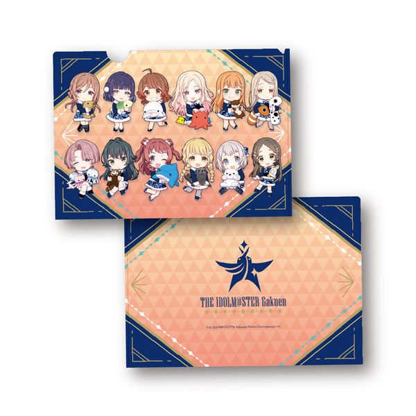 【6月予約】学園アイドルマスター クリアファイル_ミニキャラ集合 初星パラダイスver. キャラグッズ 4573699586514