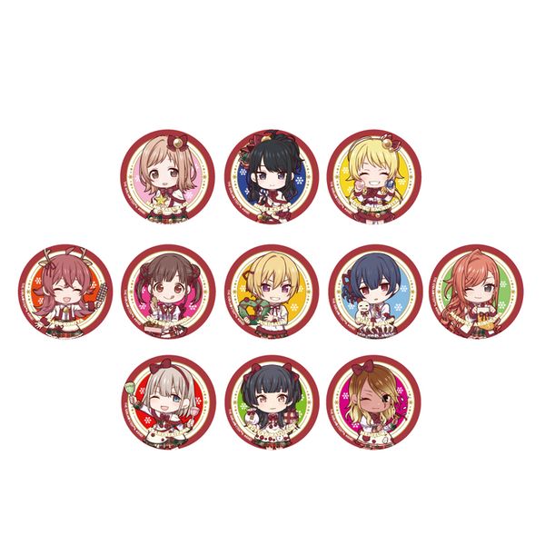 【4月予約】アイドルマスター シャイニーカラーズ トレーディング缶バッジ(ミニキャラ) スノーマジックver. 11個入BOX キャラグッズ 4573699586927