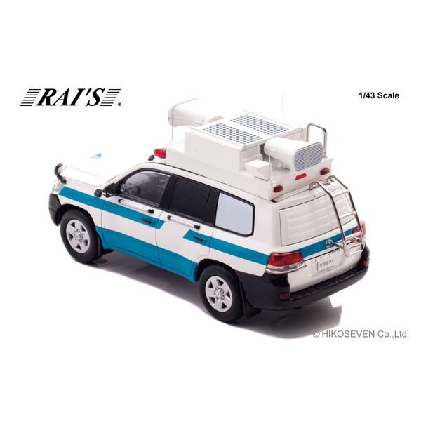 レイズ 1/43 トヨタ ランドクルーザー GX URJ202 2017 警察本部警備部