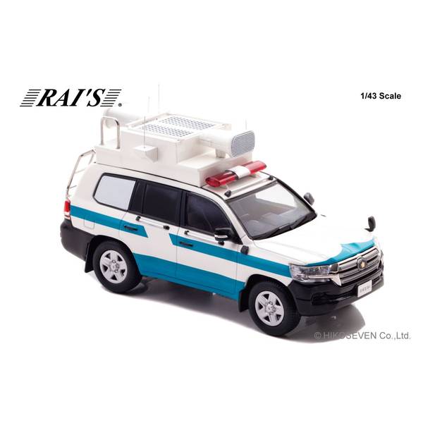 レイズ 1/43 トヨタ ランドクルーザー GX URJ202 2017 警察本部警備部