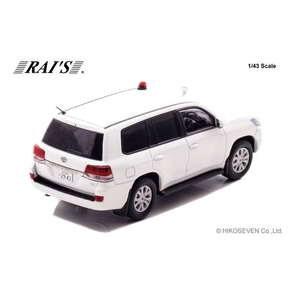 レイズ 1/43 トヨタ ランドクルーザー AX URJ202 2018 宮崎県警察交通