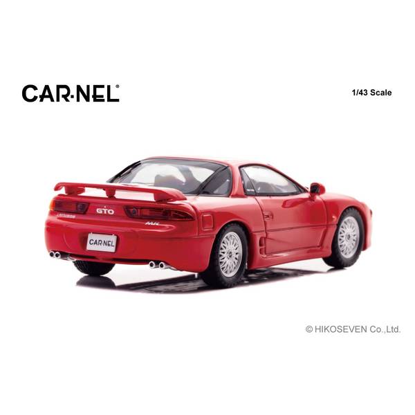 CARNEL 1/43 ミツビシ GTO Twin Turbo MR Z15A 1994 パッションレッド