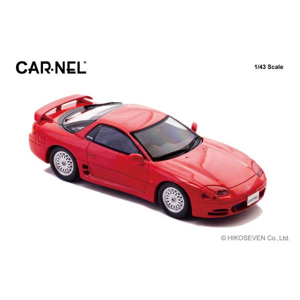 CARNEL 1/43 ミツビシ GTO Twin Turbo MR Z15A 1994 パッションレッド