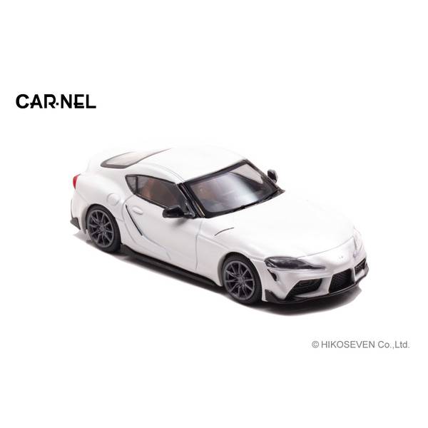 CARNEL 1/64 トヨタ GRスープラ RZ “Matte White Edition” 2022 マット