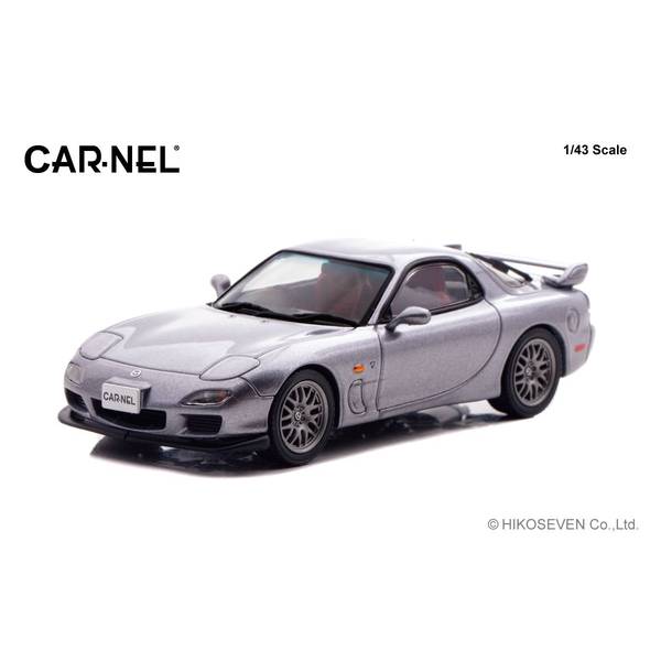 【12月予約】CARNEL 1/43 マツダ RX-7 Spirit R Type A FD3S 2002 チタニウムグレーメタリック 完成品ミニカー CN430205