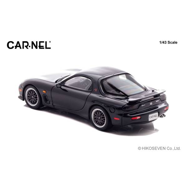 1/43 ミニカー　セット CARNEL 1/43 マツダ RX-7 Type RZ FD3S 1998 ブリリアントブラック