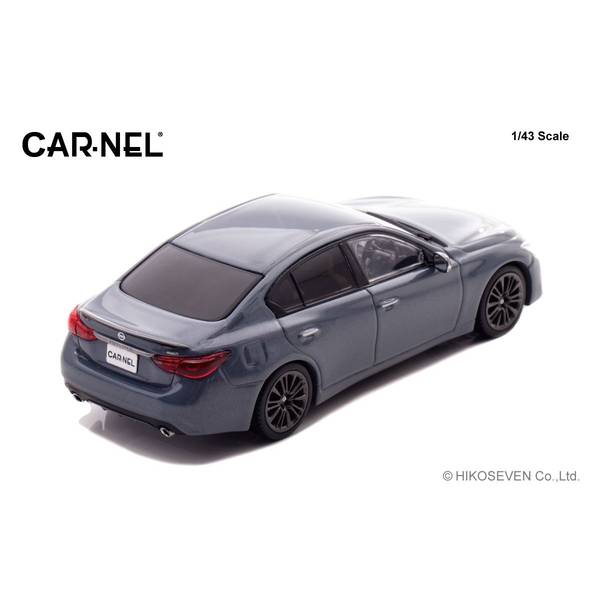 絶版 CARNEL 1/43 SKYLINE 400R(V37) 2022 白 CN432205 日産