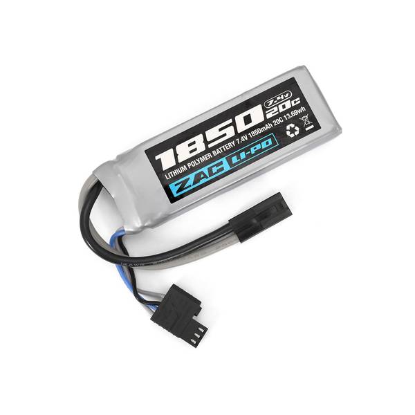 ジーフォース ZAC LiPo 7.4V 1850mAh ミニS互換サイズ トイガンパーツ ZAC251