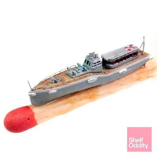 シェルフオディティー 1/700 日本海軍 17m内火艇 2 (2個入