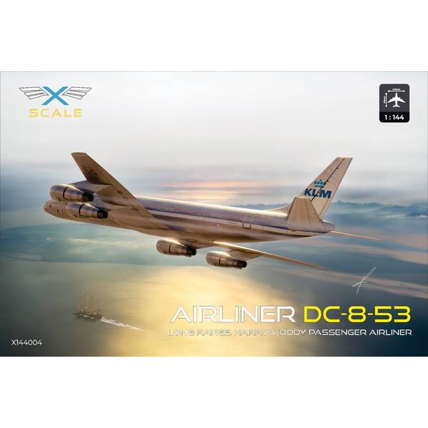X-スケールモデルズ 1/144 DC-8-33 北米航空会社 (1) スケール