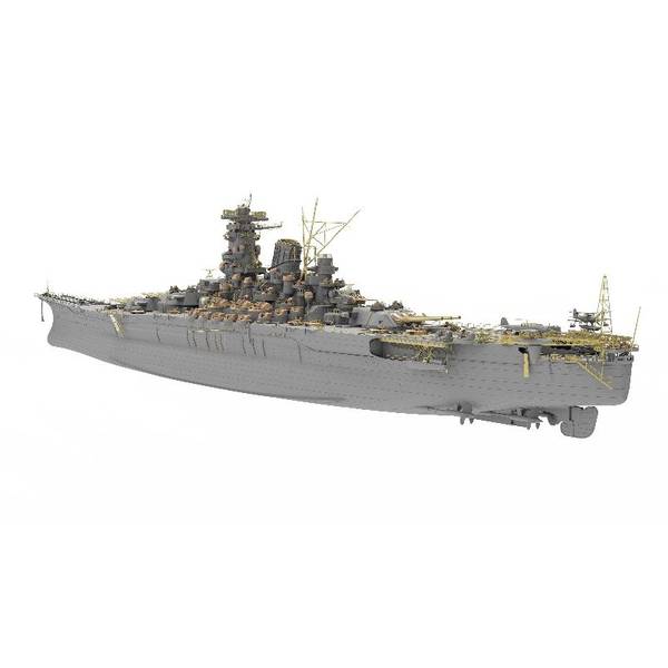 大和 1/350 ベリーファイア ベリーファイア 1/350 日本海軍 戦艦大和 天一号作戦時 (DX版