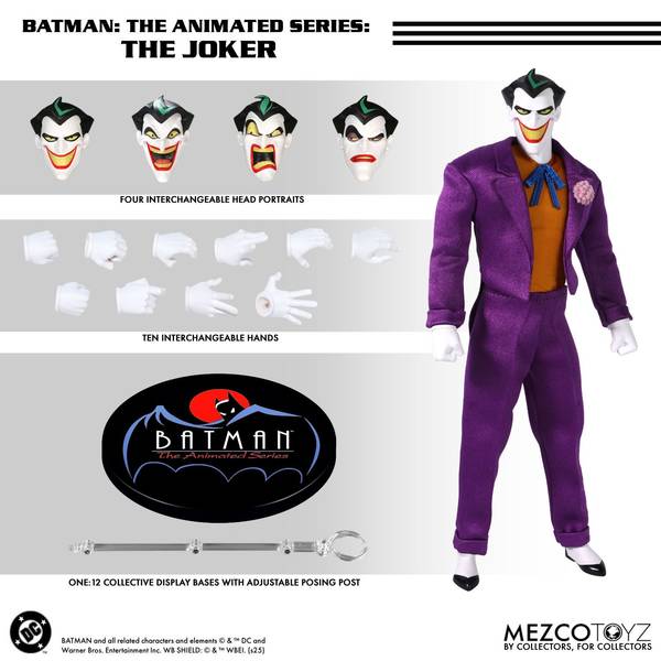 メズコ ワン12 コレクティブ ジョーカー バットマン Mezco ホットトイズ 3月予約】メズコトイズ ワン12コレクティブ 1/12 ジョーカー