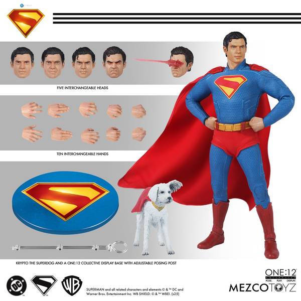 Mezco one 12スーパーマン (リカバリースーツエディション) メズコ ワン12コレクティブ/ DCコミックス: スーパーマン 1/12