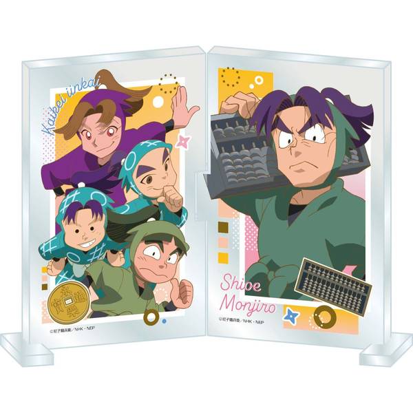 【5月予約】忍たま乱太郎 フォトフレスタンド 会計委員会 キャラグッズ 4580721991413