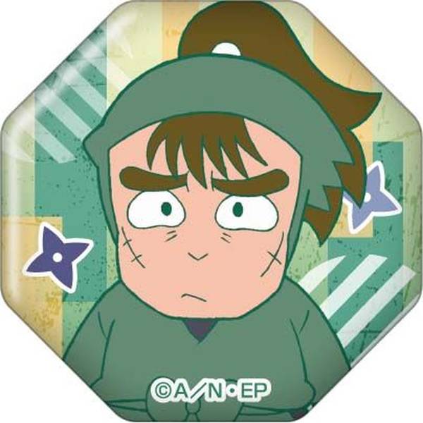【5月予約】忍たま乱太郎 ガラスマグネット 中在家長次 キャラグッズ 4580721991543